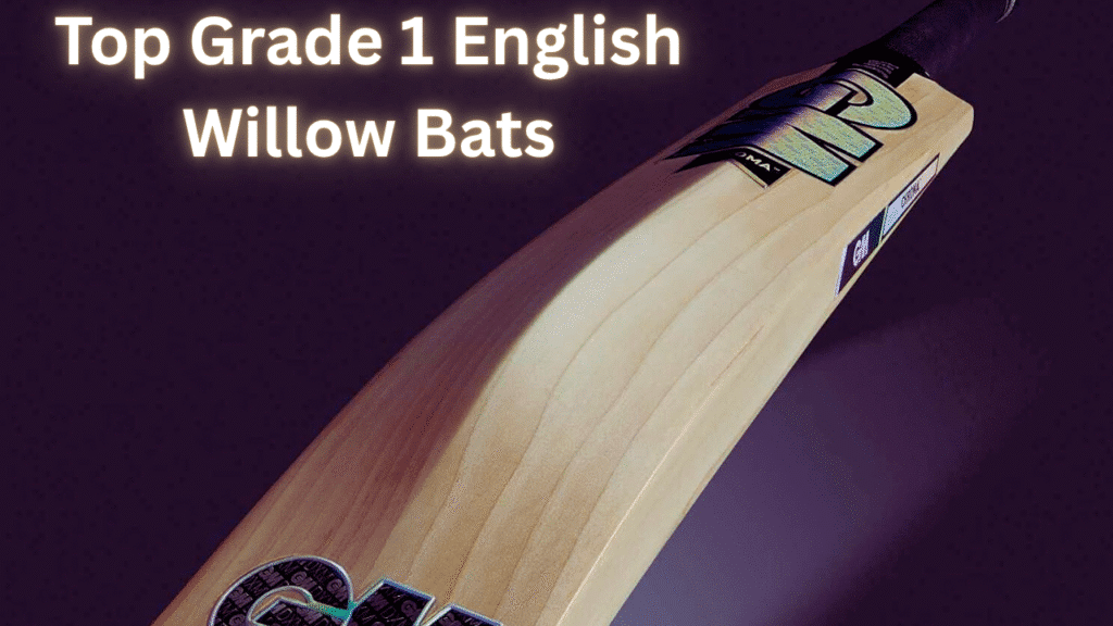 English Willow Grade 1 Bats – The Ultimate Choice for Professionals