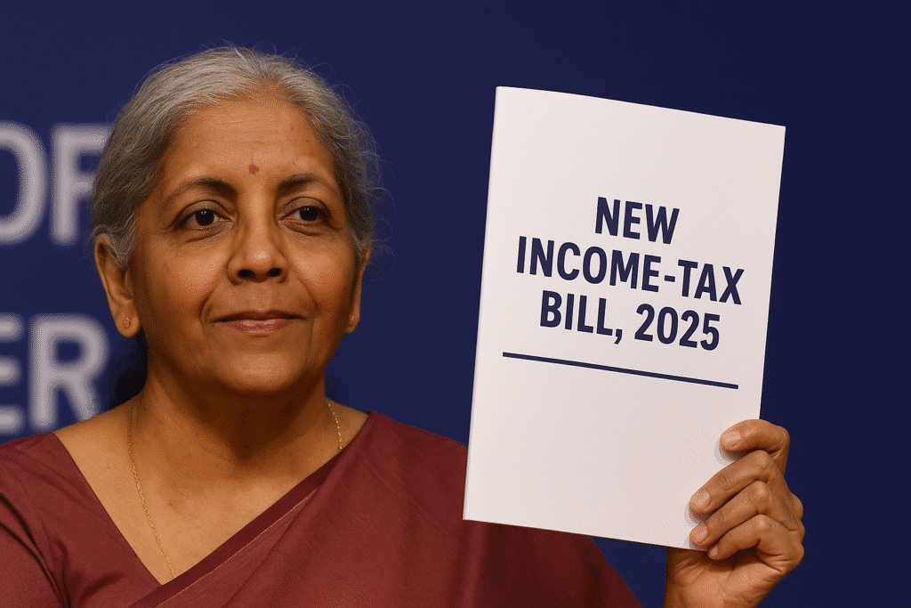 Nirmala Sitharaman’s New Income Tax Bill 2025: Major Changes, Timeline, and What It Means