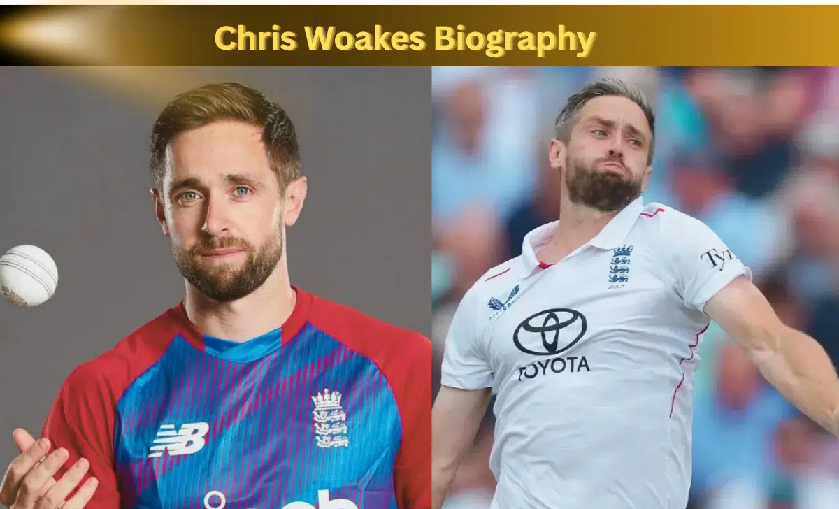 Chris Woakes celebrating a wicket during an England Test match at Lord’s,