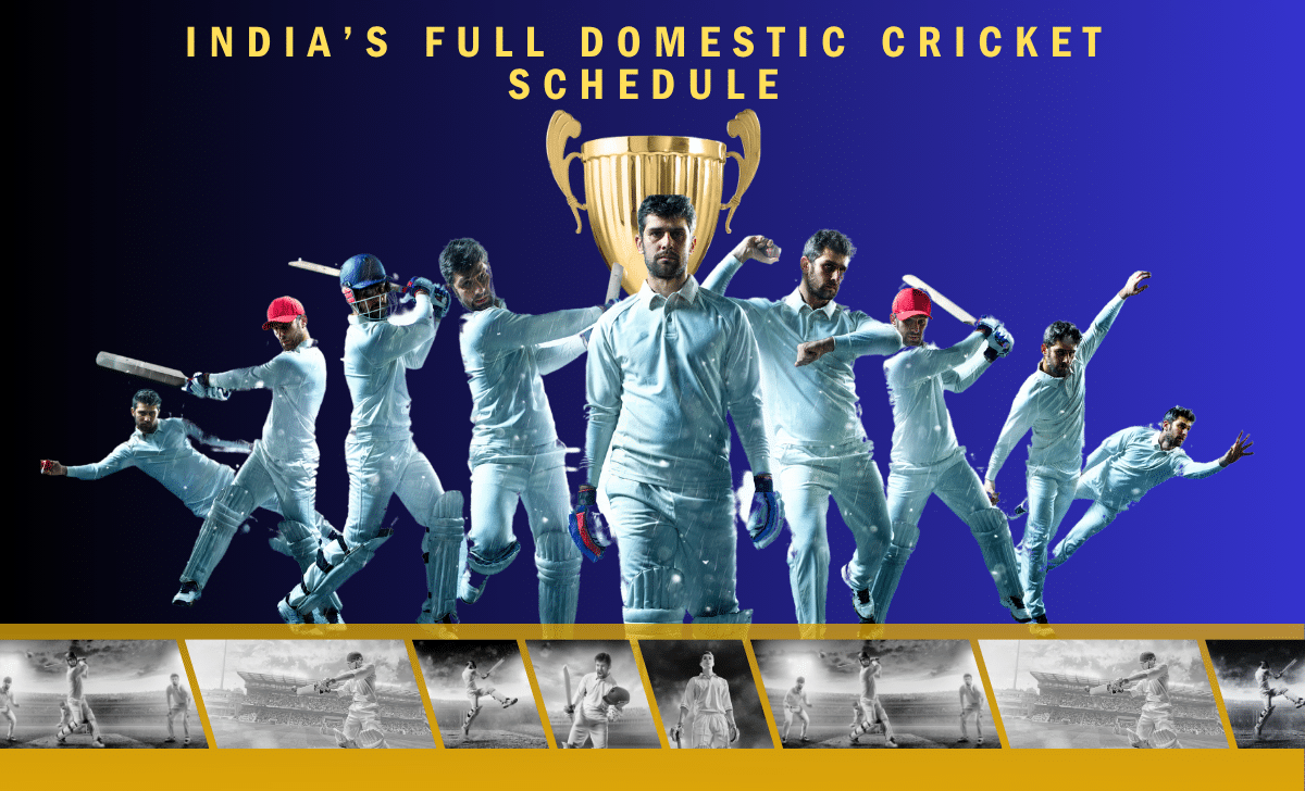India Domestic Cricket 2025–26 Official BCCI Schedule