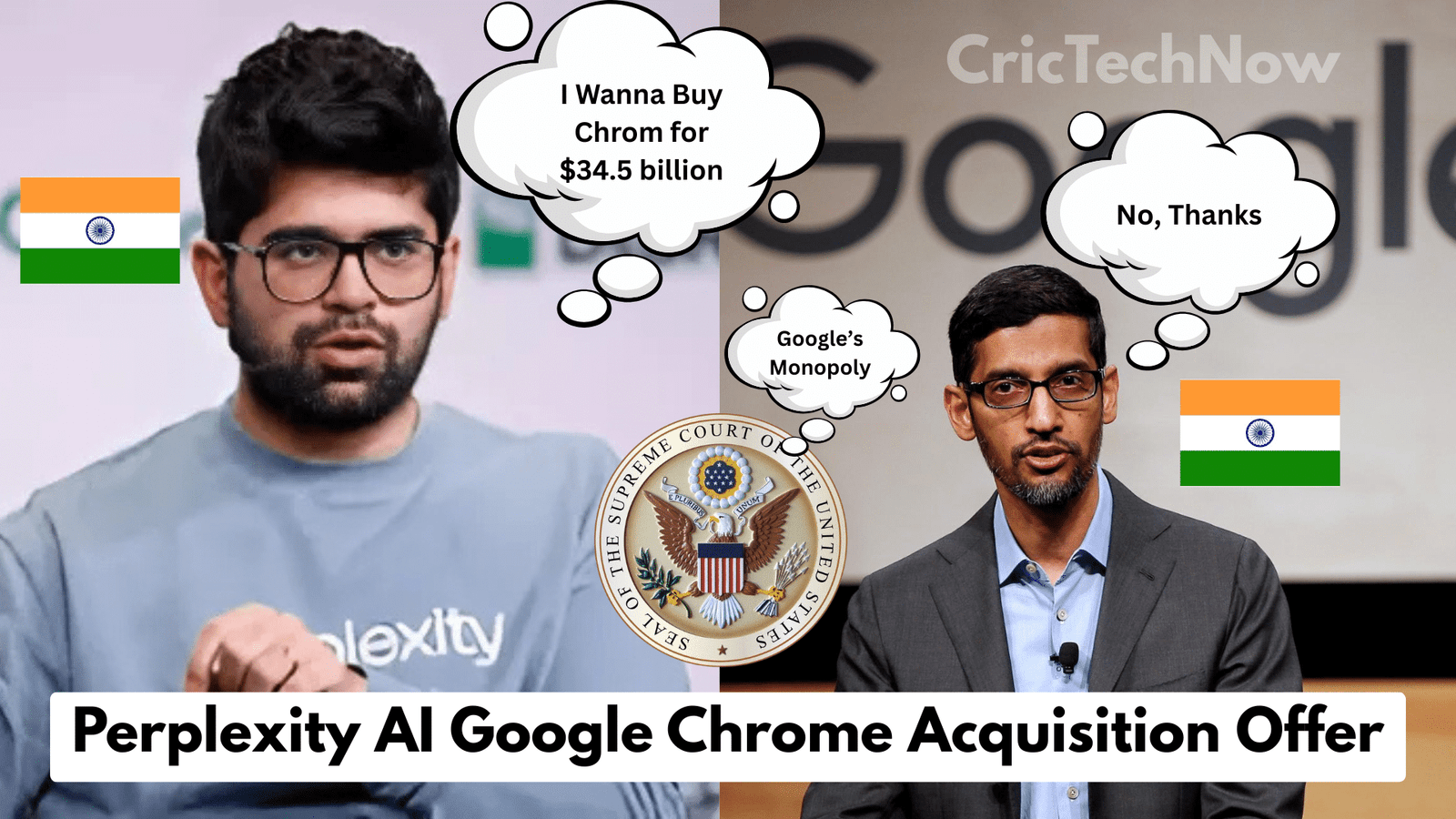 Perplexity AI Google Chrome Acquisition Offer