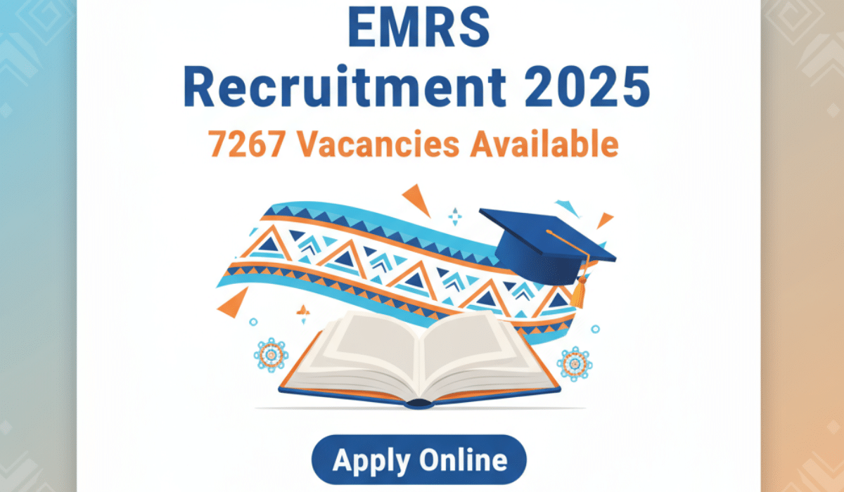 EMRS Recruitment 2025 notification - 7267 teaching and non-teaching vacancies available, apply online for Eklavya Model Residential School jobs