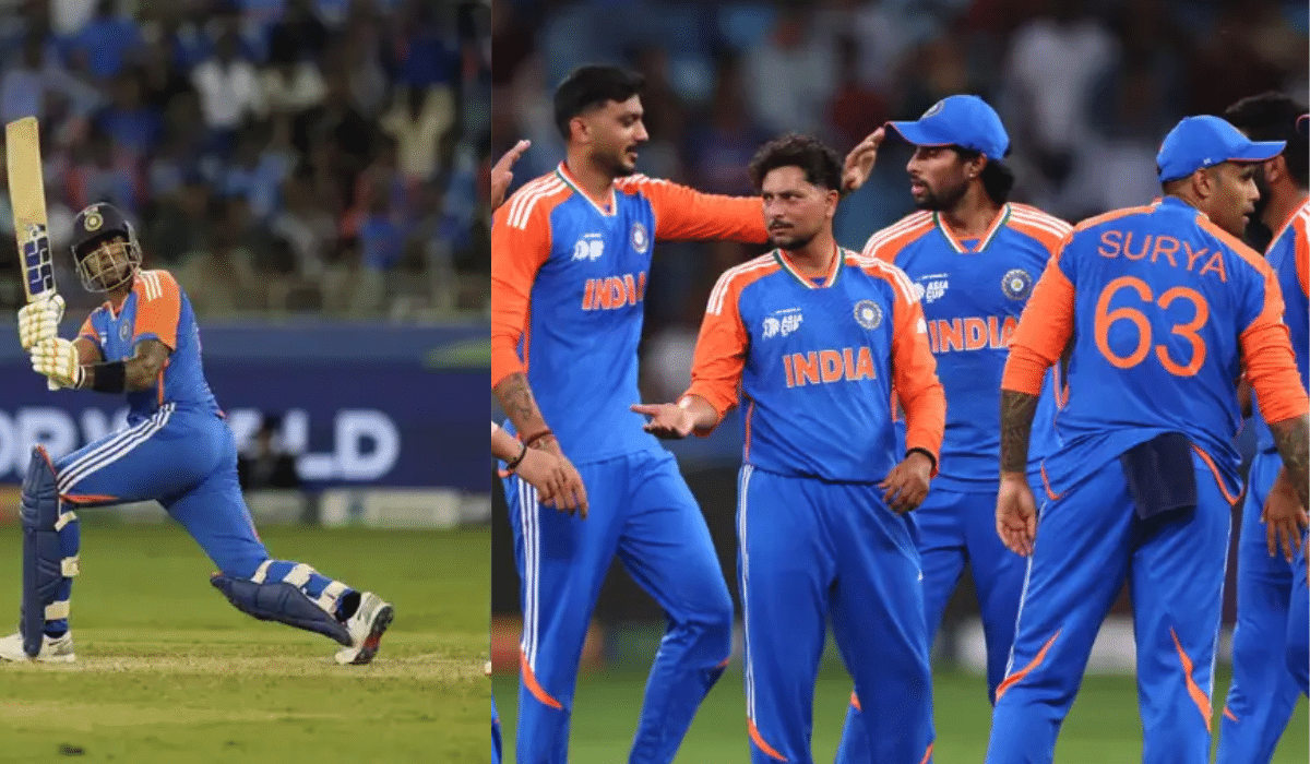 India beats Pakistan Asia Cup 2025 Suryakumar Yadav batting celebration Dubai cricket stadium