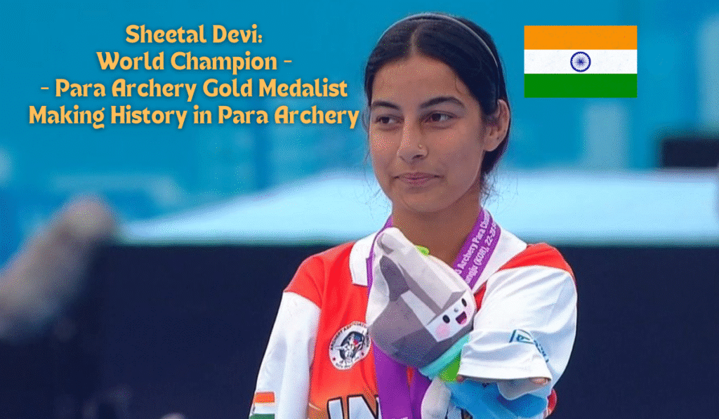 Historic Gold: 18-Year-Old Sheetal Devi Becomes Para-Archery World Champion 2025