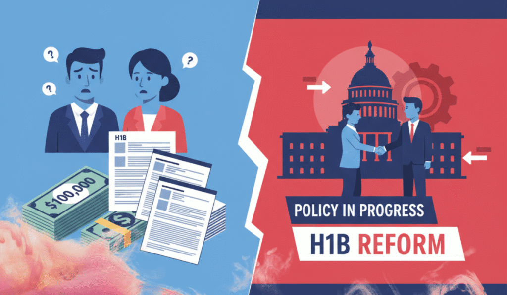 Trump Imposes $100,000 H1B Visa Fee as New Policy Takes Effect Today