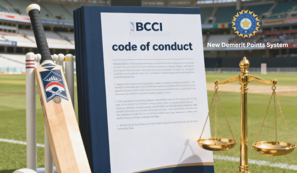 BCCI Code of Conduct Brings Demerit Points and Heavy Fines in 2025