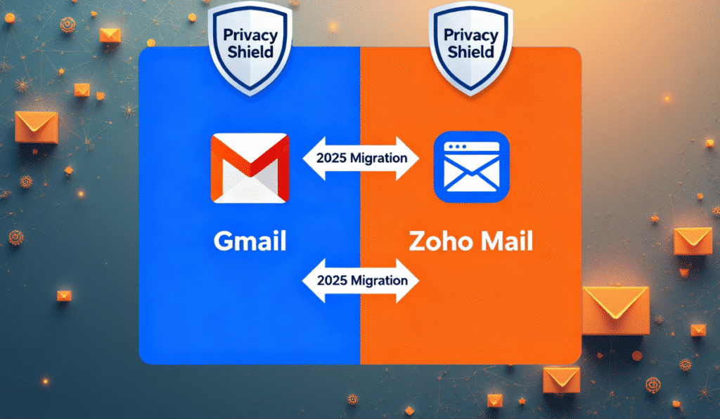 Gmail to Zoho Mail Migration: Complete 2025 Guide