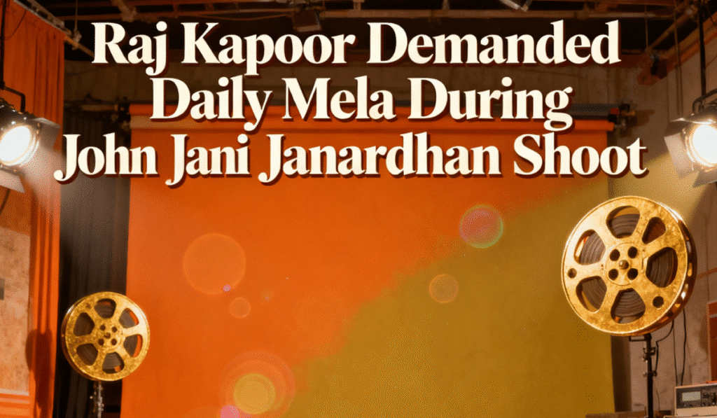Raj Kapoor John Jaani Janardhan Shooting: Daily Mela Demand Story