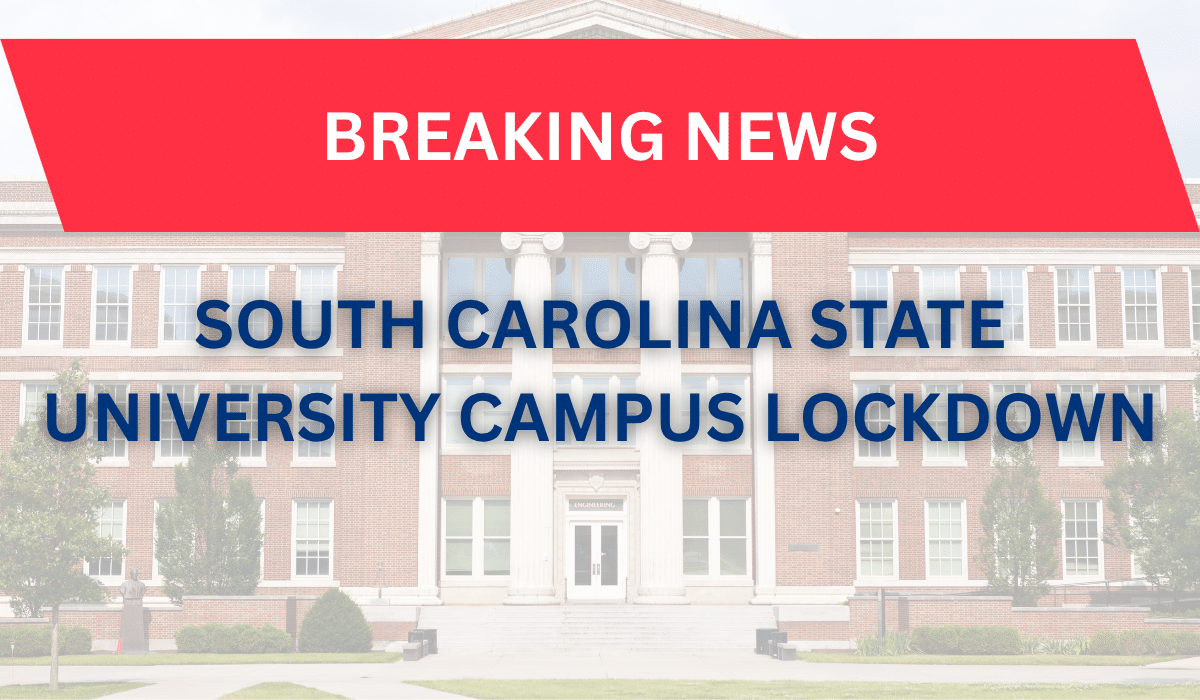 Breaking news South Carolina State University campus lockdown October 2025 shooting incident