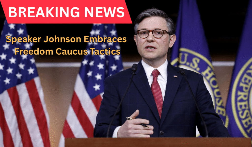 Speaker Johnson Freedom Caucus Shutdown: Historic Alliance Emerges