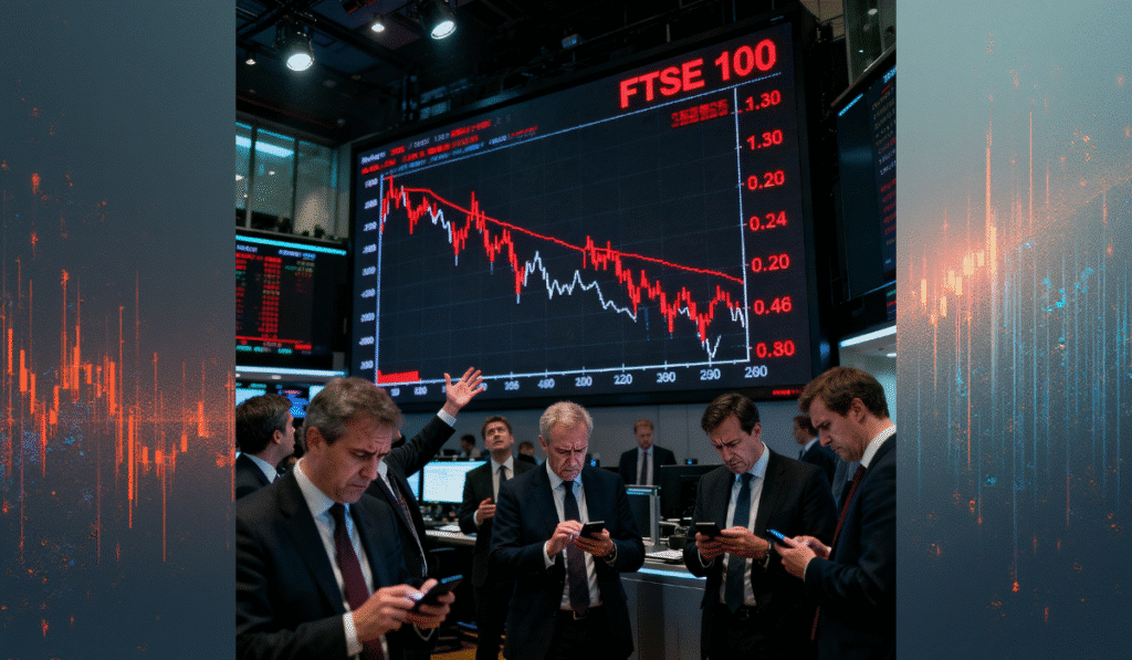 UK Stock Market Hit by US Banks Fraud Concerns as FTSE 100 Plunges 1.5%