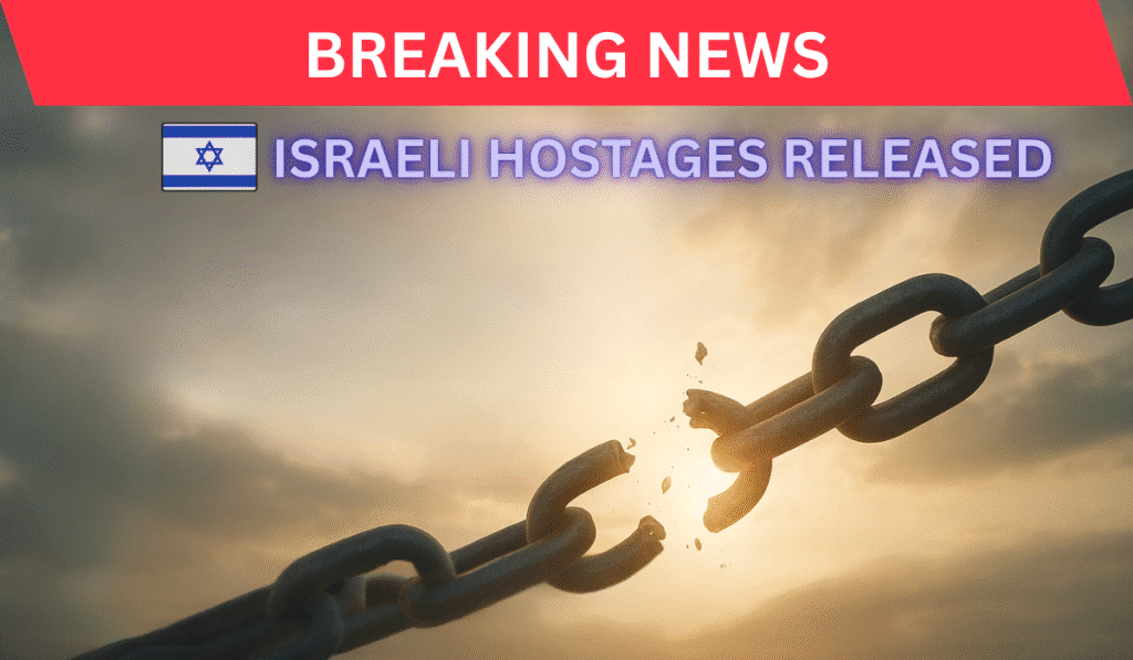 Israeli Hostages Released October 2025: Hamas Frees All 20 Captives in Historic Deal