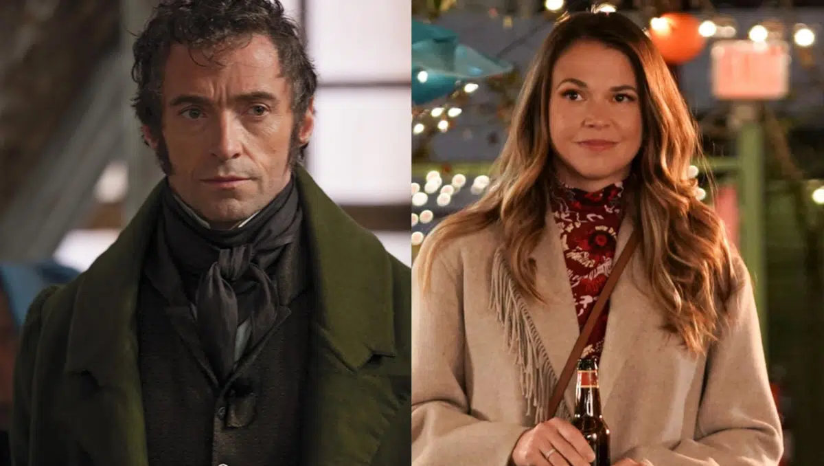 Hugh Jackman and Sutton Foster amid reports their wedding plans have hit a snag following the actor’s controversial divorce.